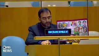 WATCH: Iran's delegation calls Netanyahu's U.N. address 'a disgrace to peace, justice, humanity'