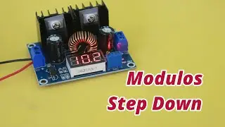 Modulos Convertidores de Voltaje - Prueba de Eficiencia