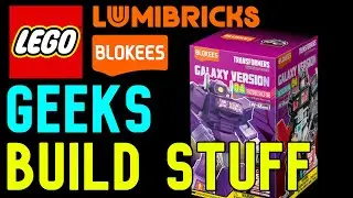 ** LIVE ** Geeks Build Stuff - Transformers Blokees Shockwave and More ** LIVE **