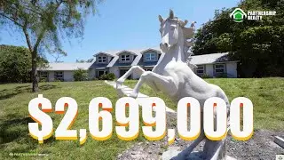 $2,699,000 LUXURY HOME HAWK HOLLOW WELLINGTON FLORIDA
