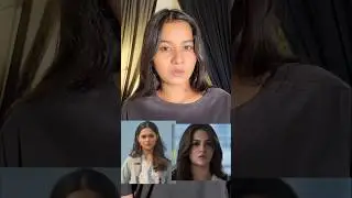 Saiyaara girl Make-up Transition 😎😱 #makeup #shorts #youtubeshorts