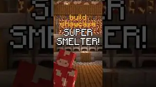 My Automatic Super Smelter & Lava Farm! #minecraft