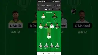 KAR vs MUL Dream 11 GL team || #short