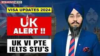 UK ALERT !! UKVI PTE IELTS STU's | STUDY VISA UPDATES 2024 | USA CANADA UK