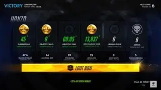 Overwatch Hanzo plays