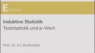 Teststatistik und p-Wert