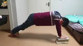 Convict conditioning Reboot 20th Wk Mon - Master level of hanging frog leg raise & uneven push up
