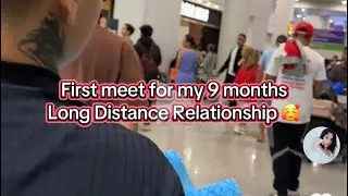 My Long Distance Girlfriend 😇💗 First meet 2024