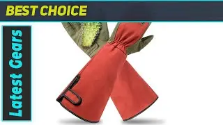 Professional Rose Pruning Thorn Proof Gardening Gloves with Long Forearm Protection for Men