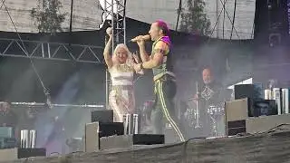 @TheOfficialDJBoBo La Vida Es live Tampere city festival Finland 9.8.2025 🤍💙