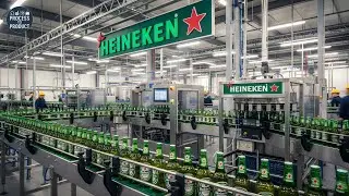 Behind the Beer Factory: How Heineken Produces for 200 Countries Around the Planet (Full Process)