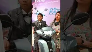 Comment Hii , If you saw Ampere scooty at #ikfw #prune Bootcamp   S11#scooter  #kidsfashionweek