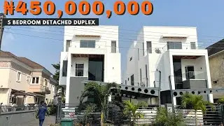 INSIDE THIS FURNISHED 450 MILLION NAIRA ($600,000) HOUSE  IN OSAPA LONDON, LEKKI LAGOS NIGERIA.
