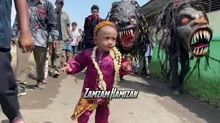 Barongan Sambeng JM JL Iringi Arak Arakan Sunatan