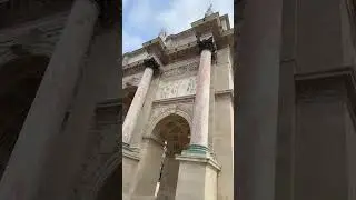 Walking around Louvre Museum