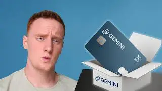 Распаковка кредитной карты Gemini + первые впечатления