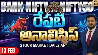Daily Analysis Bank nifty Prediction | Nifty50 Post & Pre Market Analysis #telugutradershyam