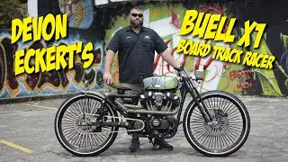 Devon Eckert's Custom Buell X1 Board Track Racer