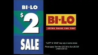 BI-LO '$2 Sale' Australian TV Commercials (May 2000)