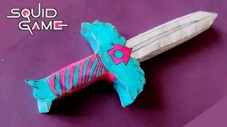 KINFE SQUID GAME 3 || HOW TO MAKE PAPER KNIFE SQUID GAME 3