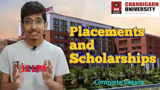 Chandigarh University Placement  |  Scholarship | my experience| review | Part 2