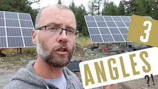 Why I Set My Solar Panels At 3 Angles