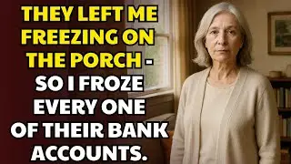 My Son’s Family Left Me Outside In The Cold — So I Froze Their Access To My Bank Accounts