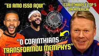TÉCNICO HOLANDÊS RASGA ELOGIOS AO CORINTHIANS! | O TIMÃO RESGATOU NOSSO HOLANDÊS