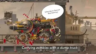 Carrying zombies with a dump truck | Earn to Die 2