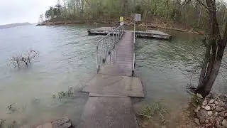 Update--Cave Run Water Level April 19--Water is receding