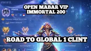 LIVE OPEN MABAR MOBILE LEGENDS GRATIS/VIP TOP GLOBAL MLBB #MLBB #SHORT #MOBILELEGENDS