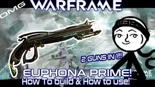 Warframe - Euphona Prime Build (BEST SECONDARY WEAPON?! BEST BUILDS)