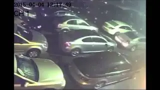 Caught on camera: Three teen vandals filmed causing thousands of dollars worth of damage trashing c