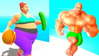 Fat 2 Fit Vs Muscle Rush Gameplay Walkthrough Android iOS