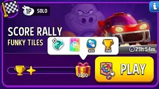 Funky Tiles Rainbow Score Rally Solo Challenge / Match Masters Solo Challenge Today