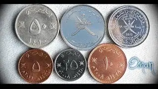 Coin collection | Oman | 6 Coins ( Baisa - Qaboos ) from 1990