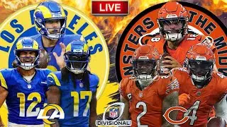 🏈 Rams vs Bears, ULTIMATE Live Stream Reactions | NFC Divisional Round 2026