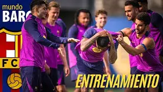 🔥 &Uacute;ltimo ENTRENAMIENTO del BAR&Ccedil;A con novedades antes del partido ante el ELCHE