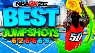 BEST JUMPSHOTS FOR ALL BUILDS + 3PT RATINGS in NBA 2K26! BEST SHOOTING TIPS! FASTEST JUMPSHOTS 2K26!