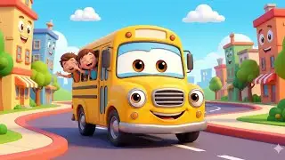 Bus Chali Bus Chali 🚌 | Animal Fun Hindi Nursery Rhyme | Ammu Tooy TV Kids