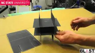 Composite Origami Panel Table