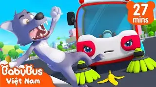 Nhiệm vụ của xe quyét dọn | Kiki và quả trứng diệu kỳ | Nhạc thiếu nhi vui nhộn | BabyBus
