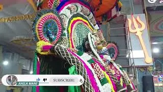 பிரமிக்க வைக்கும் முத்தாரம்மன் கோவில் அலங்காரம் | குலசேகரப்பட்டினம் தசரா கொண்டாட்டம்