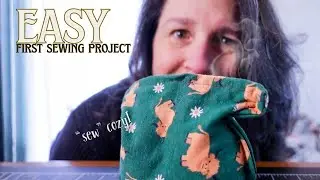 Hand Sewing for Beginners | Easy DIY Reusable Heating Pad