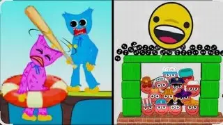 Huggy Story 🆚 Hide Ball New Update Satisfying Gameplay?