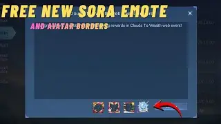 NEW FREE SORA EMOTE !! AND CHRISTMAS 🎄🎄 AVATAR BORDERS!! CLIM FOR FREE !! KAGURA YT ~ MLBB