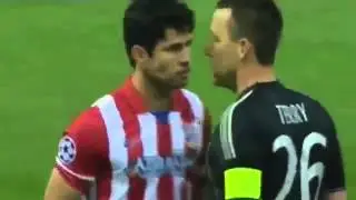 SHOCK !!! Diego Costa VS  John Terry   Atletcio vs Chelsea