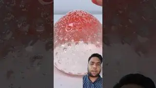 FUFUSQUISHY ASMR 🍓🍓2100g Giant Crystal Red&Pink Strawberry #funny #trending #ViralShorts#ASMR