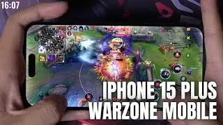 iPhone 15 Plus League of Legends Mobile Wild Rift Handcam Gameplay