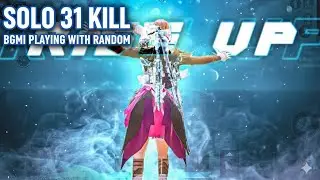 Bgmi erangle playing with random solo 31 kill domination total squad kill 49